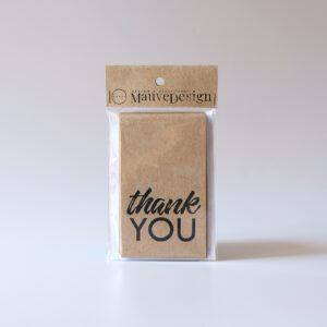 MauveDesign | 0024 | Small Card | Thank you