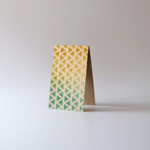 MauveDesign | 0016 | Small card | Stenciled triangles 1