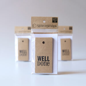 MauveDesign | 0054 | Gift tags | Well done