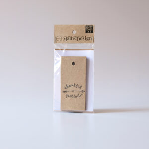 MauveDesign | 0086 | Gift tags | Thankful & grateful