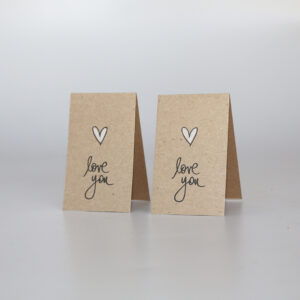 MauveDesign | 0006 | Small Card | Love you
