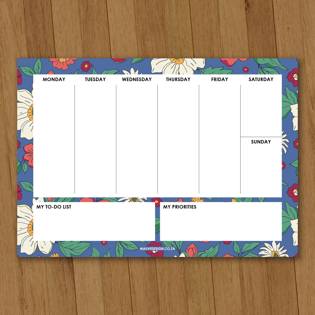 MauveDesign 2024 Weekly planner English