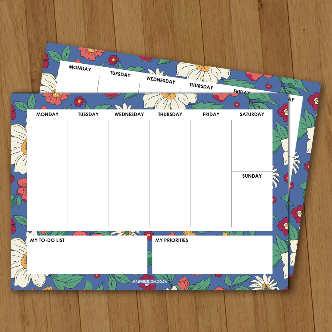 MauveDesign 2024 Weekly planner English